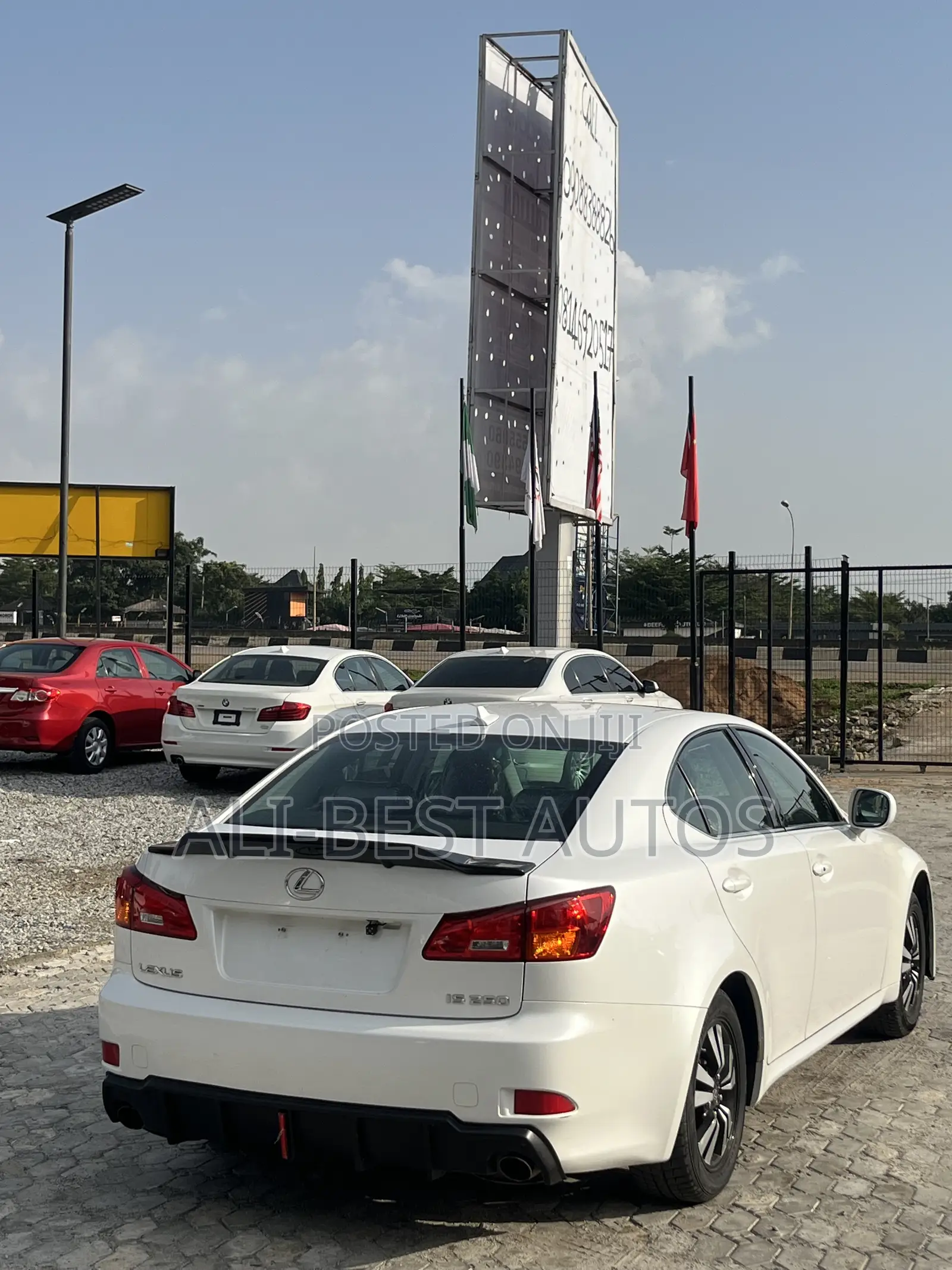 Lexus IS F 2009 White