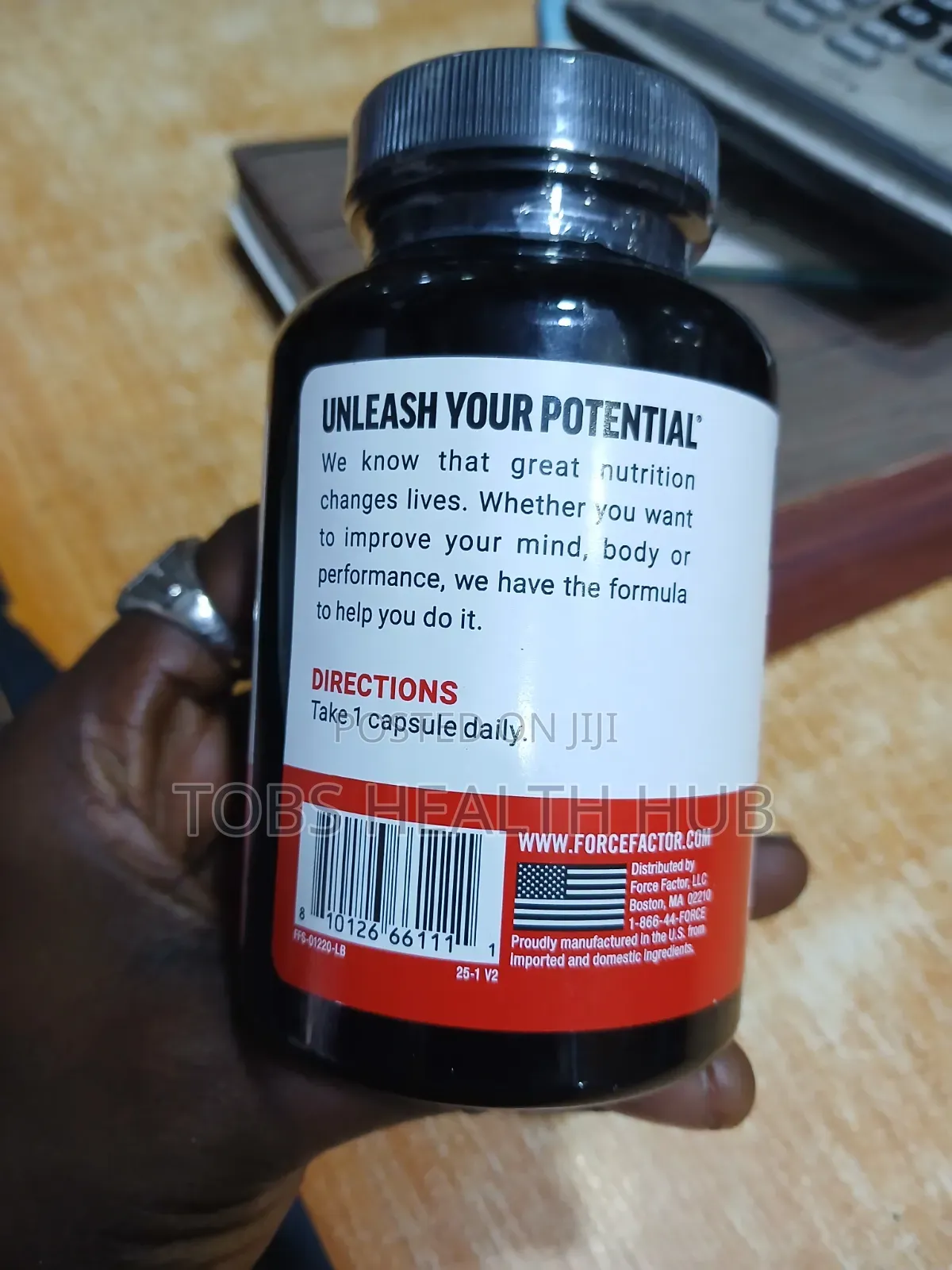Force Factor Boswellia Extract 500mg – 120 Capsules