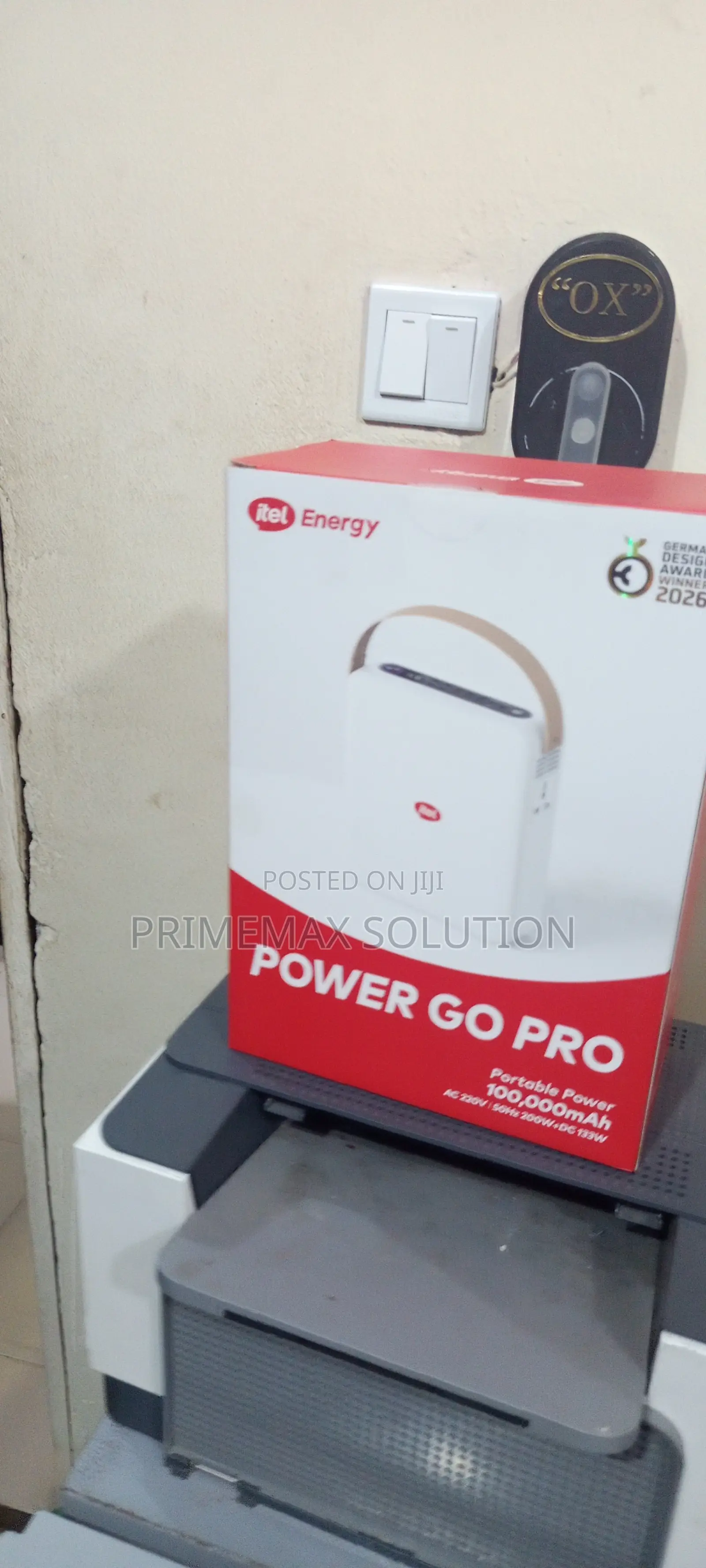 Itel Energy Power Go Pro 100,000mAh Portable Station