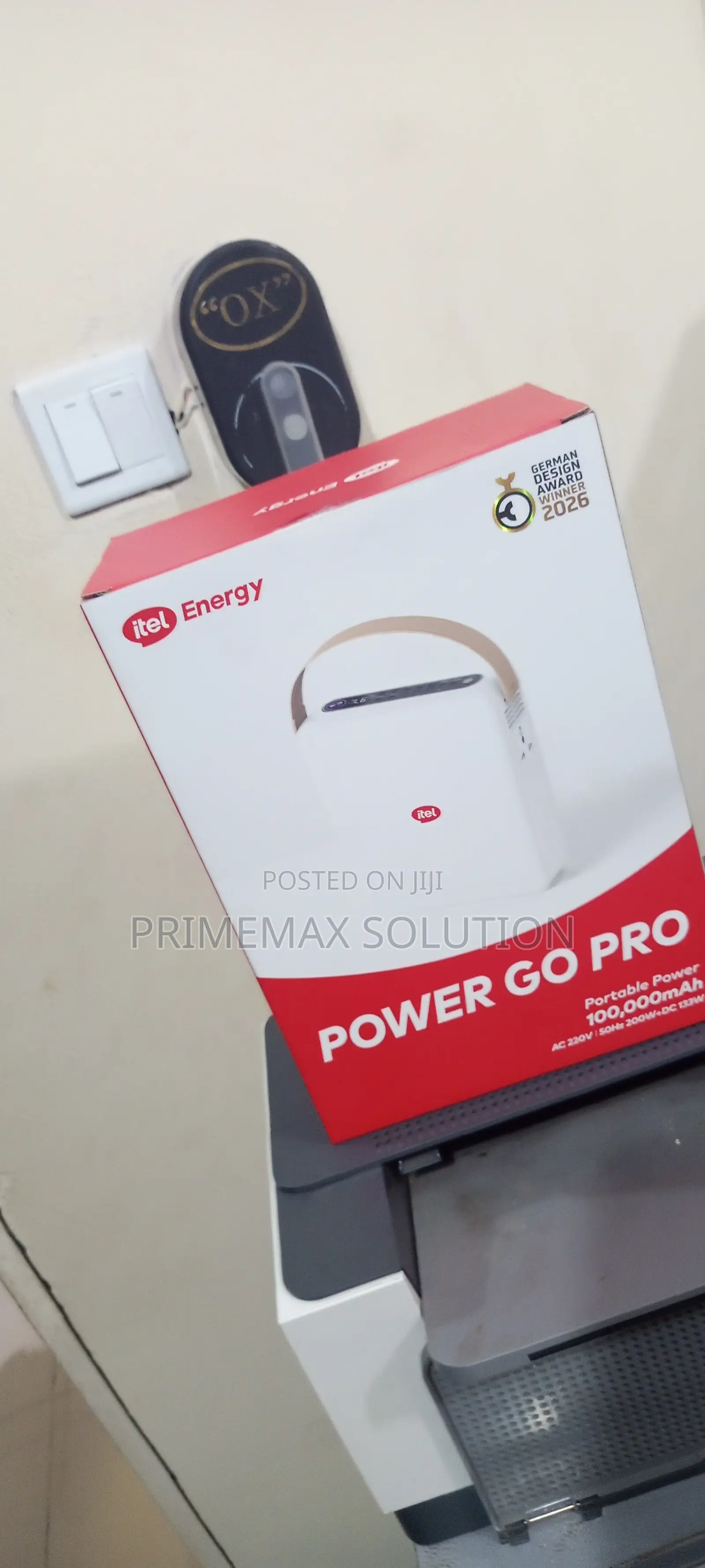 Fast-Charging 100,000mAh Power Bank That Powers Real AC Devices