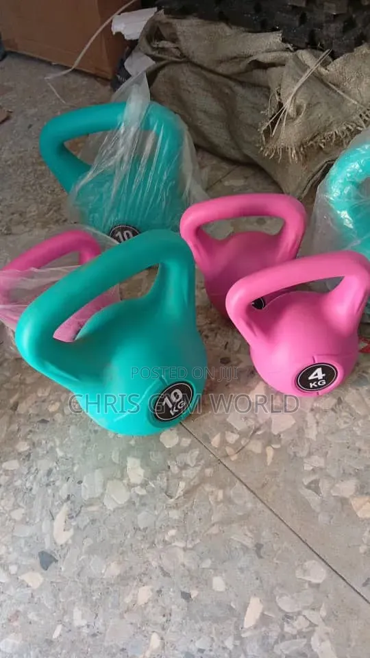 Vinyl-Coated or PVC-filled Kettlebells