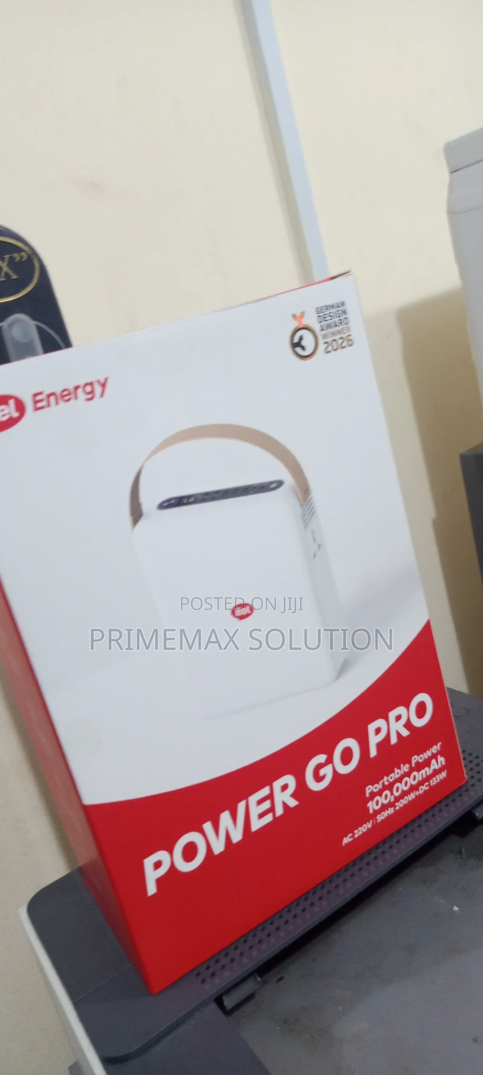 Beat Power Outages With Itel 100,000mAh Power Go Pro AC 220V