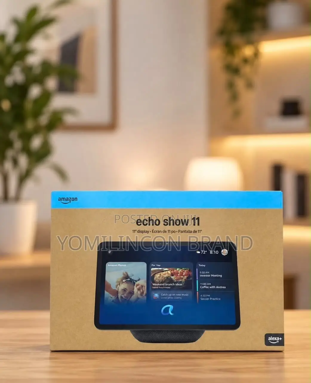 Amazon Echo Show 11 (Newest Model), Vibrant Full-Hd 11", Graphite