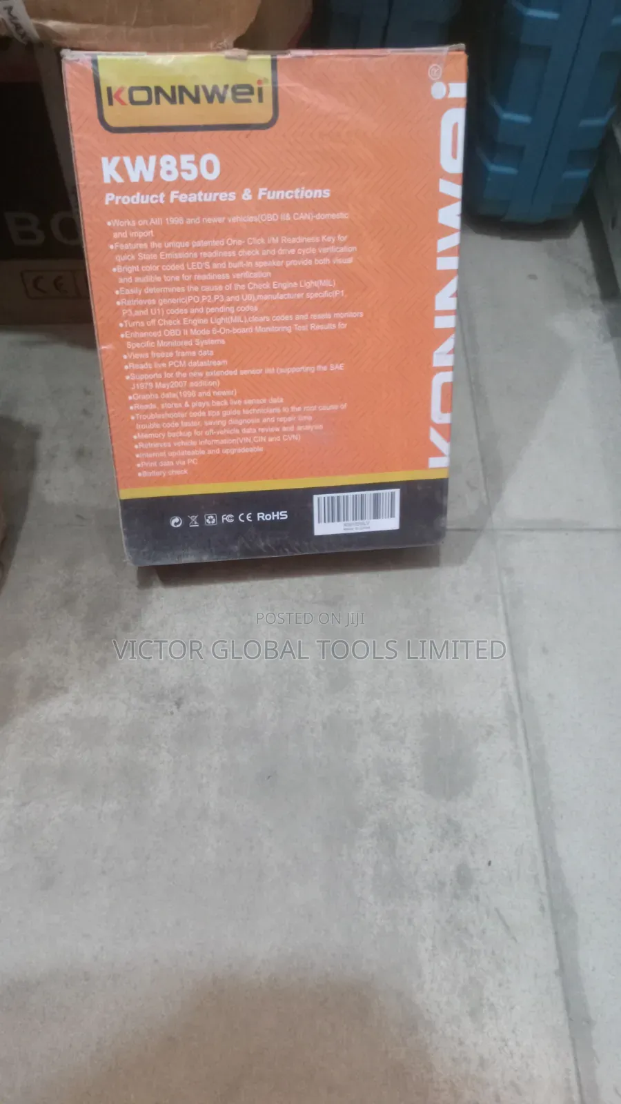 Konnwei KW850 Profeesional OB II Car Scanner
