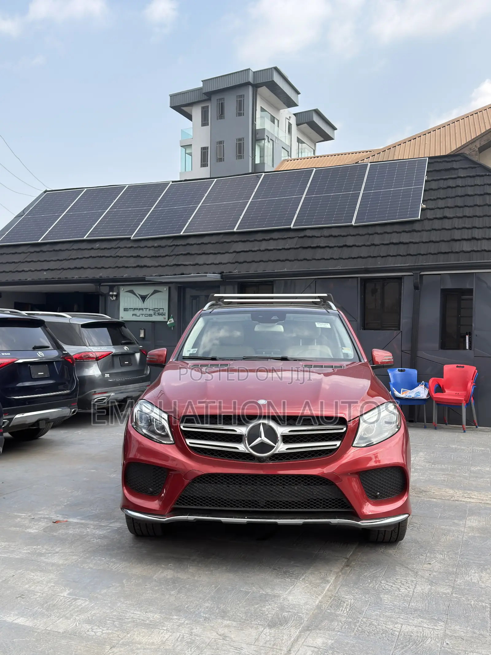 Mercedes-Benz GLE-Class 2016 Red
