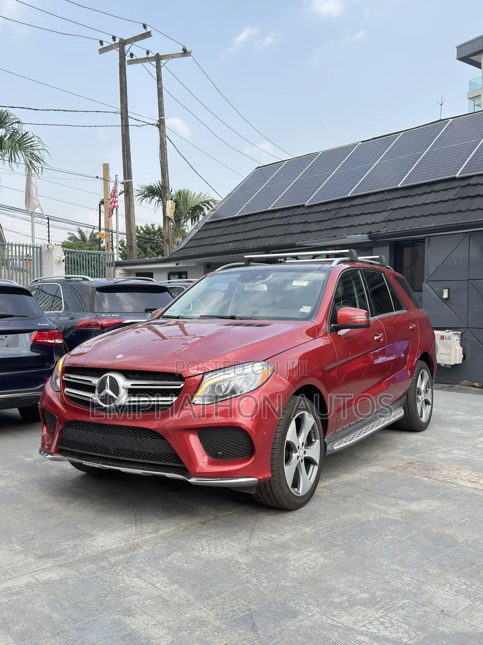 Mercedes-Benz GLE-Class 2016 Red