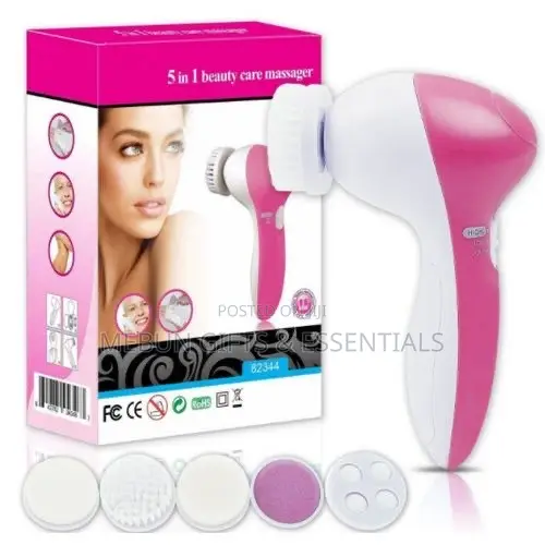 5 in 1 Facial Scrub Cleaner Beauty Care Massager