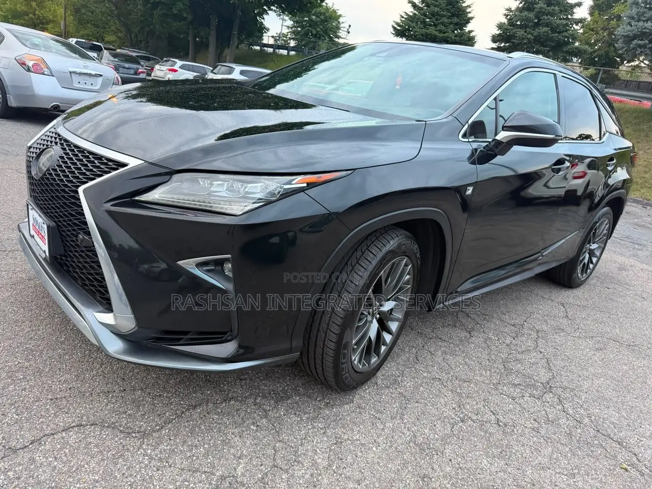 Lexus RX 350 F Sport AWD 2017 Black