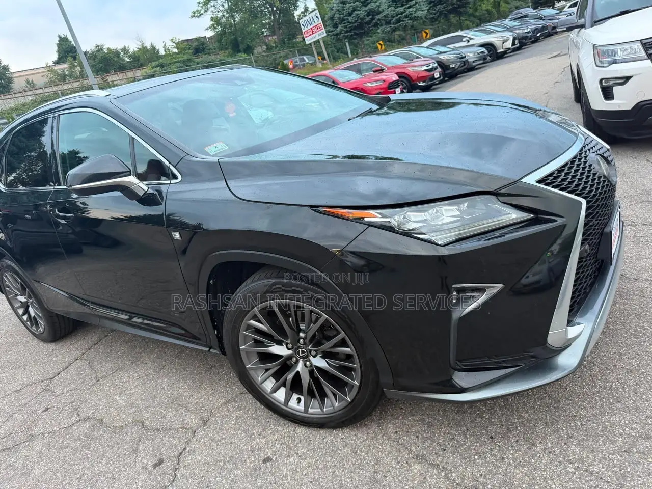 Lexus RX 350 F Sport AWD 2017 Black