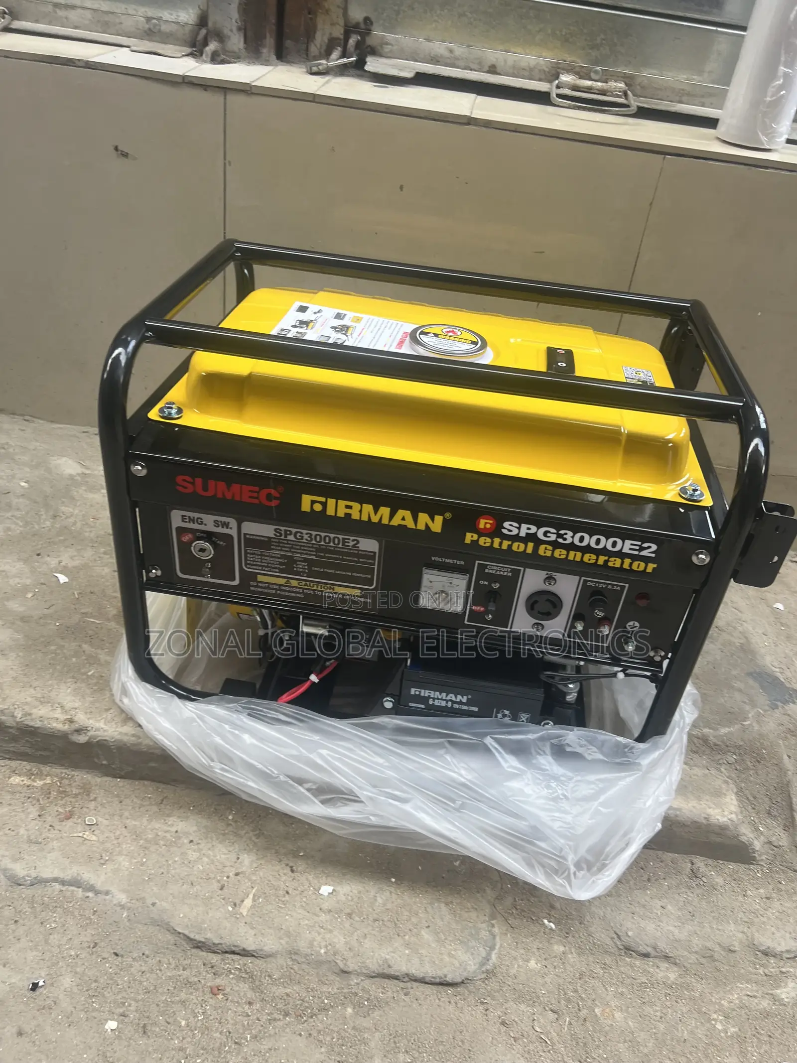 Original Firman SPG3000ES 4.5KVA Generator Key Start 100% Copper Coil