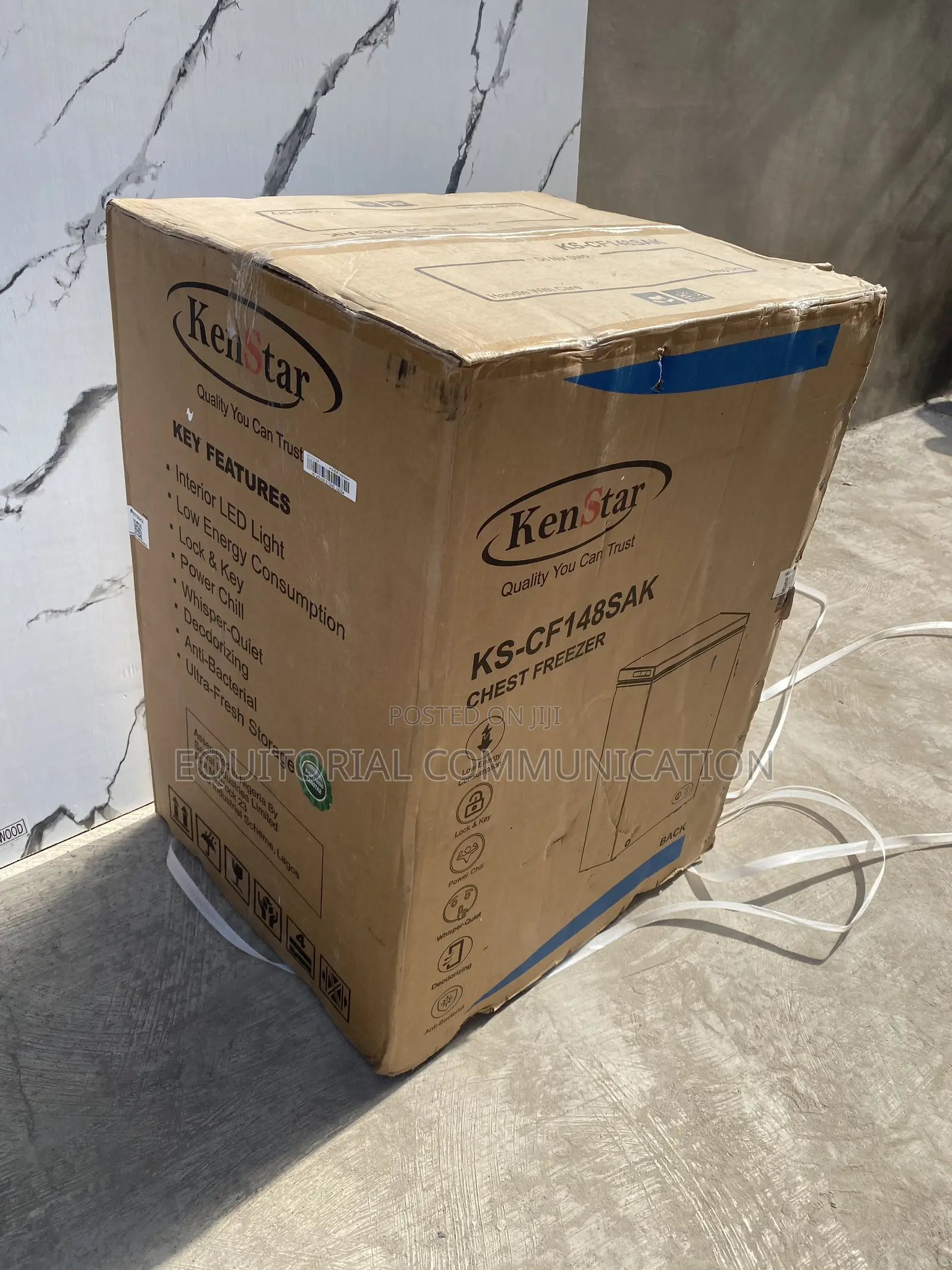 KENSTAR KS-CF148SAK 142L Chest Freezer for Food Stocking