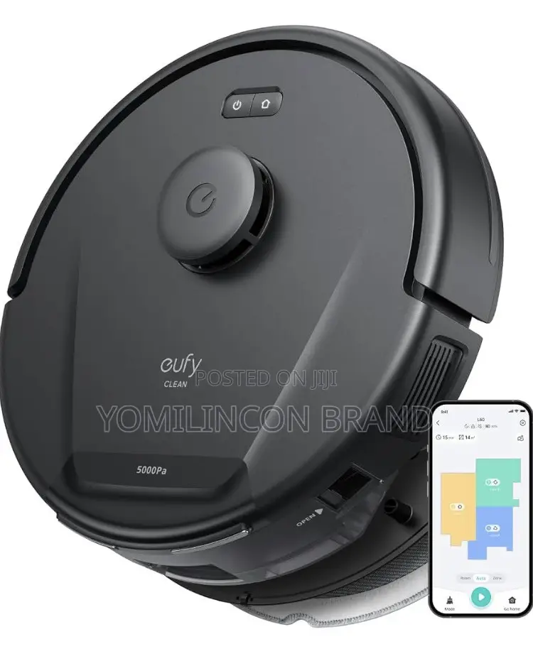 Eufy L60 Hybrid Robot Vacuum Cleaner With Mop, Black
