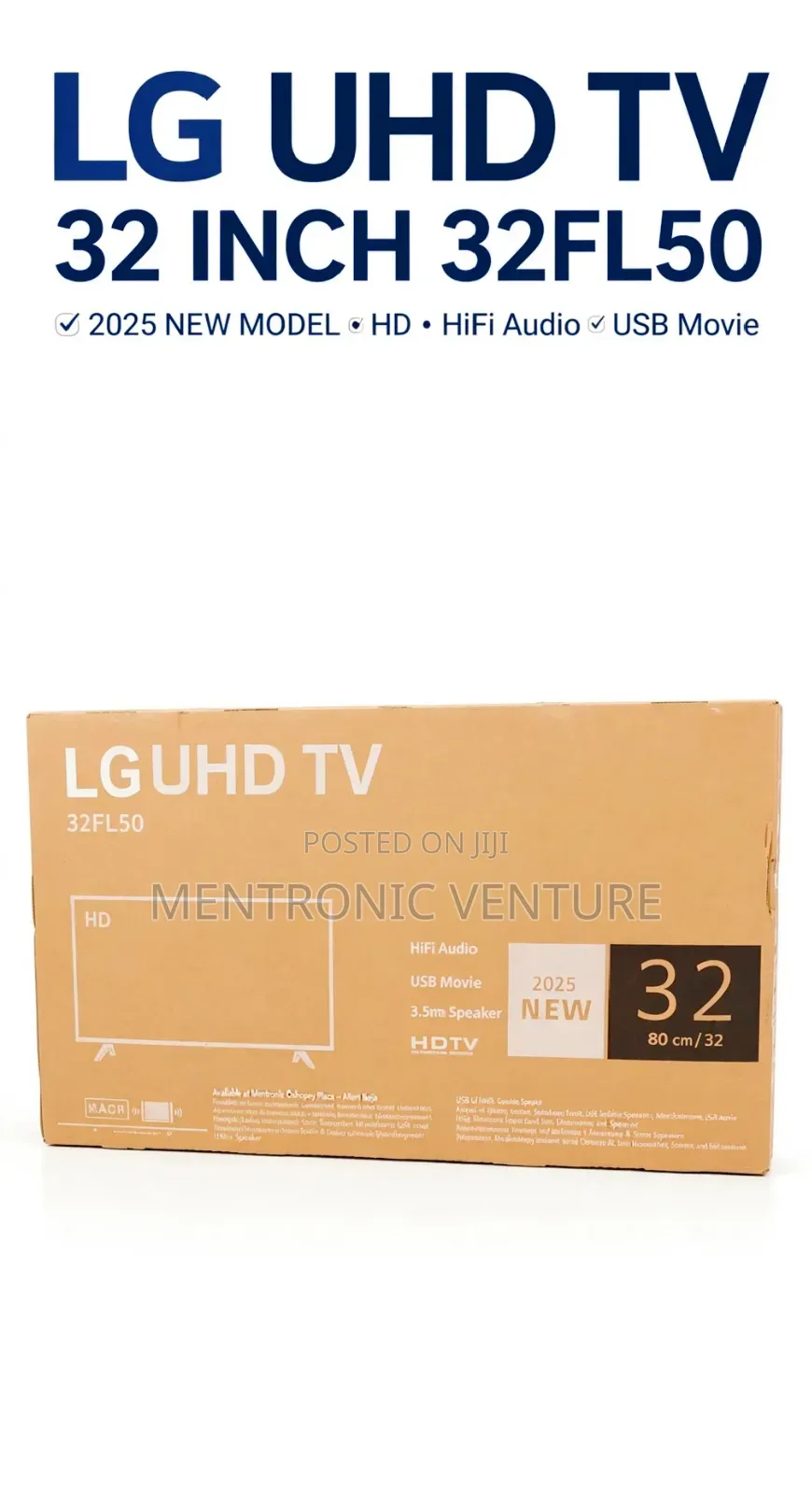 LG TV 32inches Led Hd