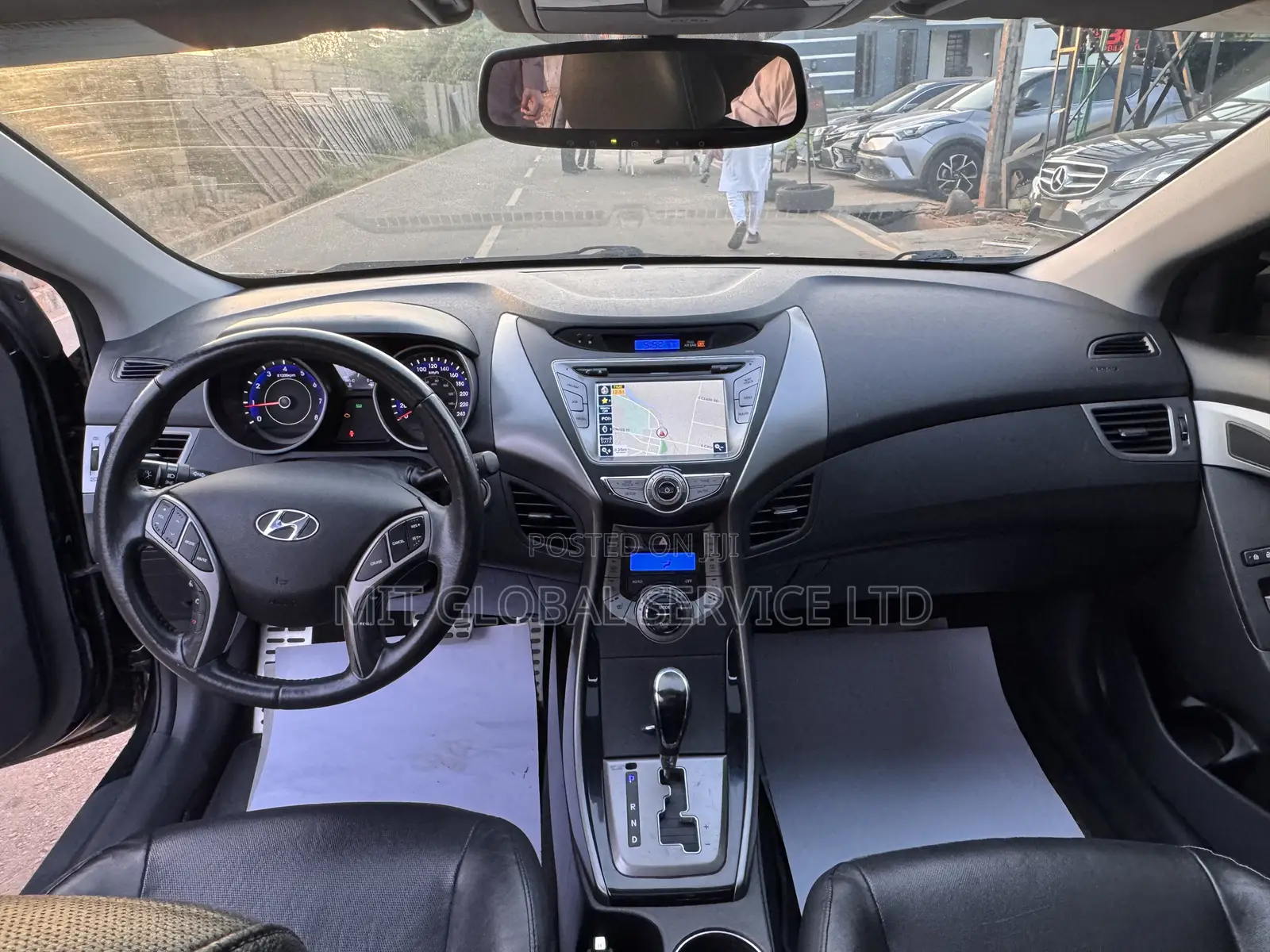 Hyundai Elantra 2013 Black