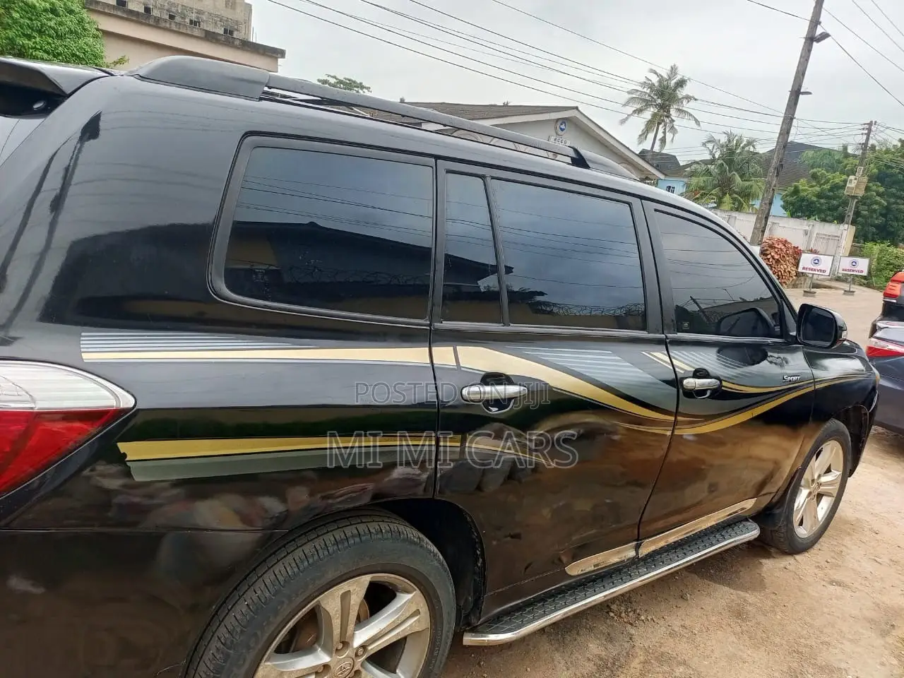 Toyota Highlander Sport 2008 Black