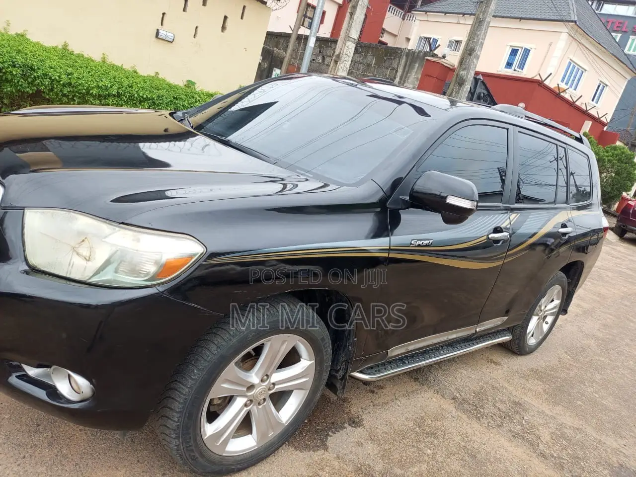 Toyota Highlander Sport 2008 Black