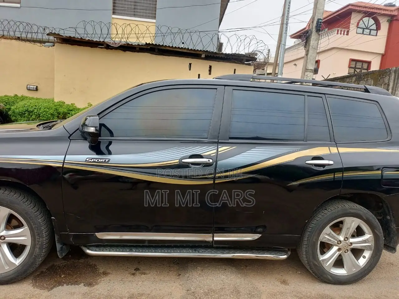 Toyota Highlander Sport 2008 Black