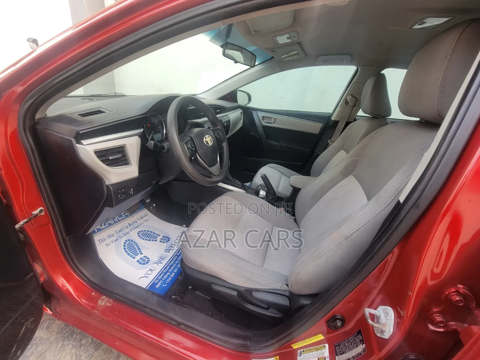 Toyota Corolla S Premium 4dr Sedan (1.8L 4cyl CVT) 2015 Red