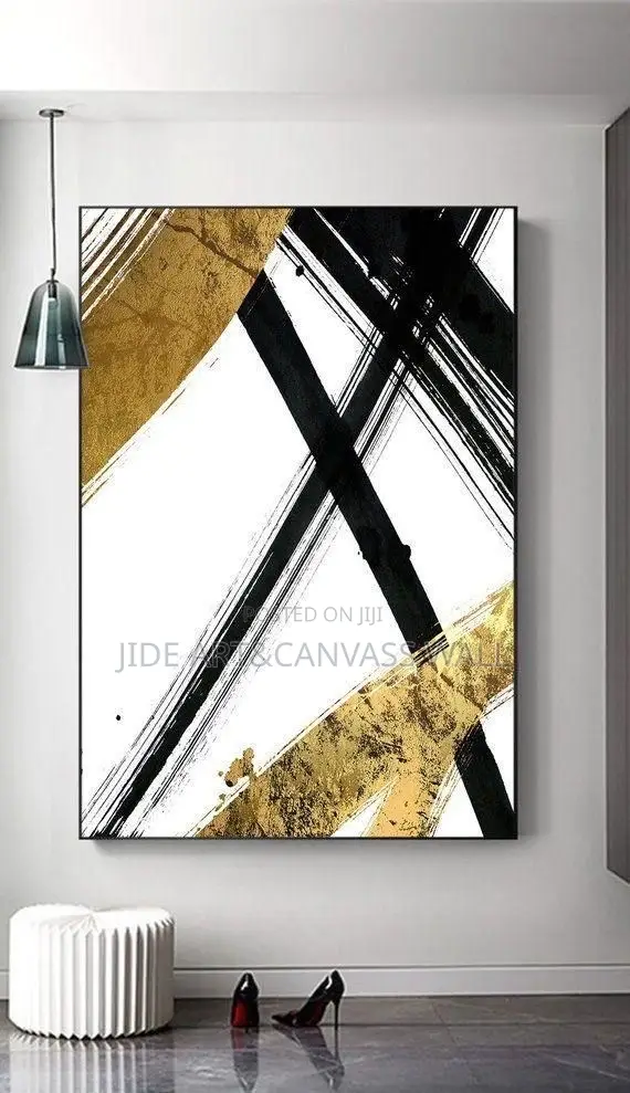Modern Abstract Sketching Art Wall Decor