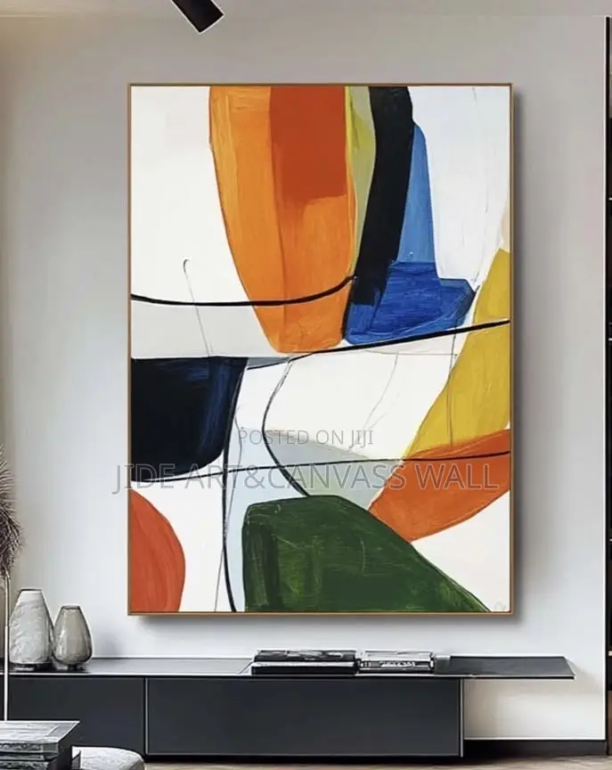 Modern Abstract Sketching Art Wall Decor