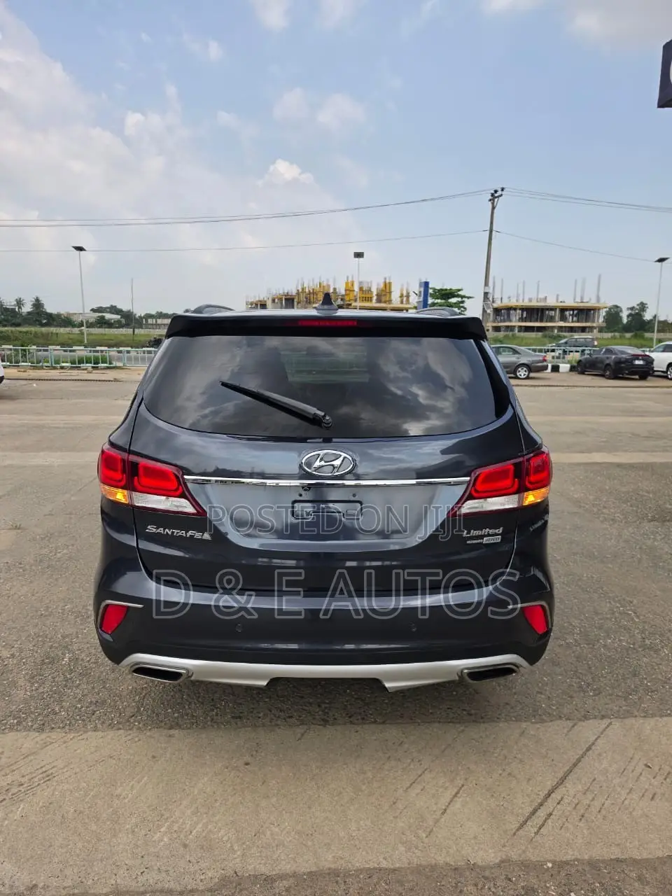 Hyundai Santa Fe Limited Ultimate AWD 2018 Blue
