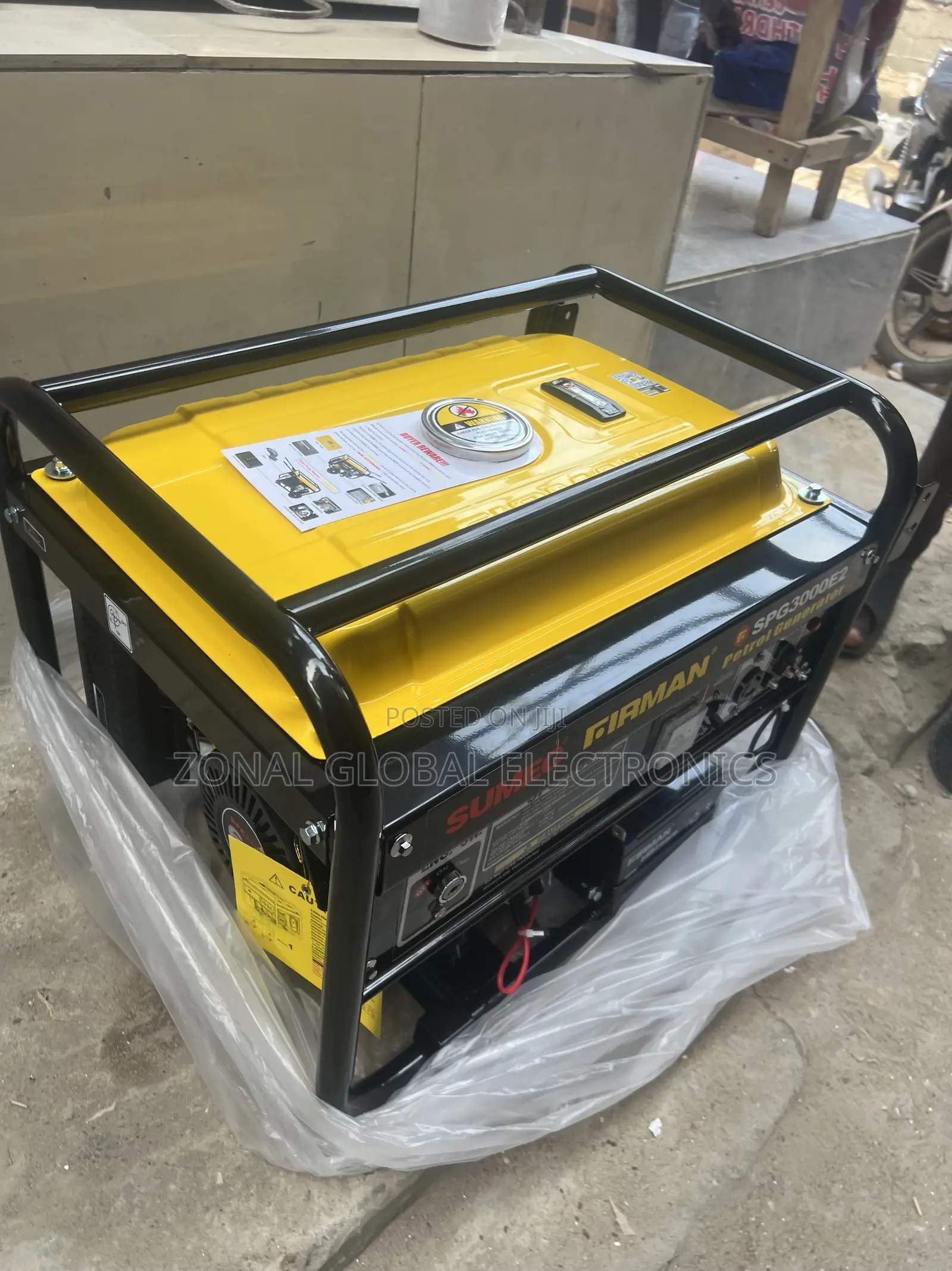 Original Sumec Firman 4.5kva Key Start 100%copper Coil