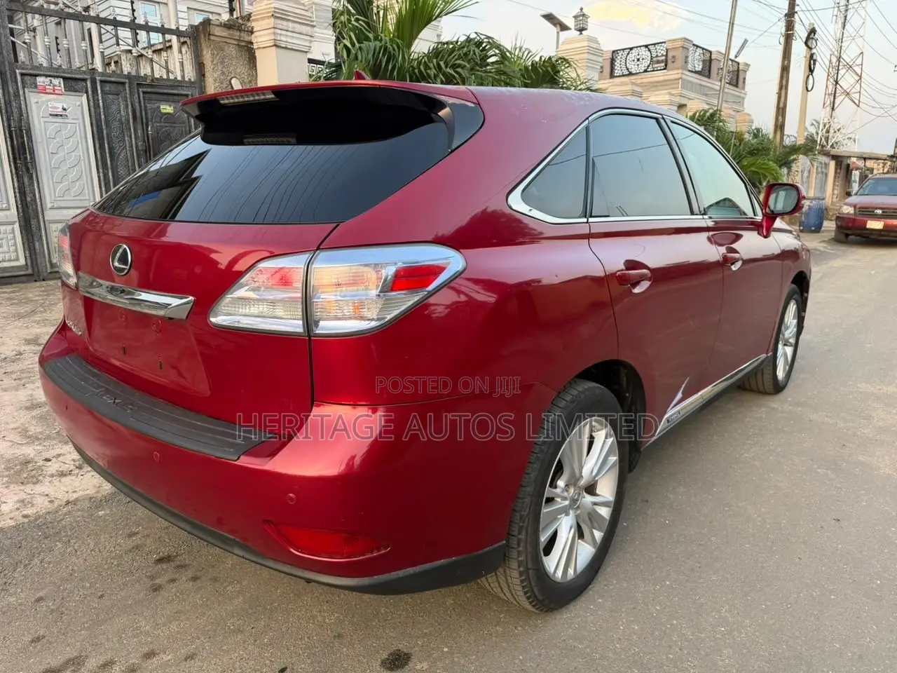 Lexus RX 450h 2010 Burgundy