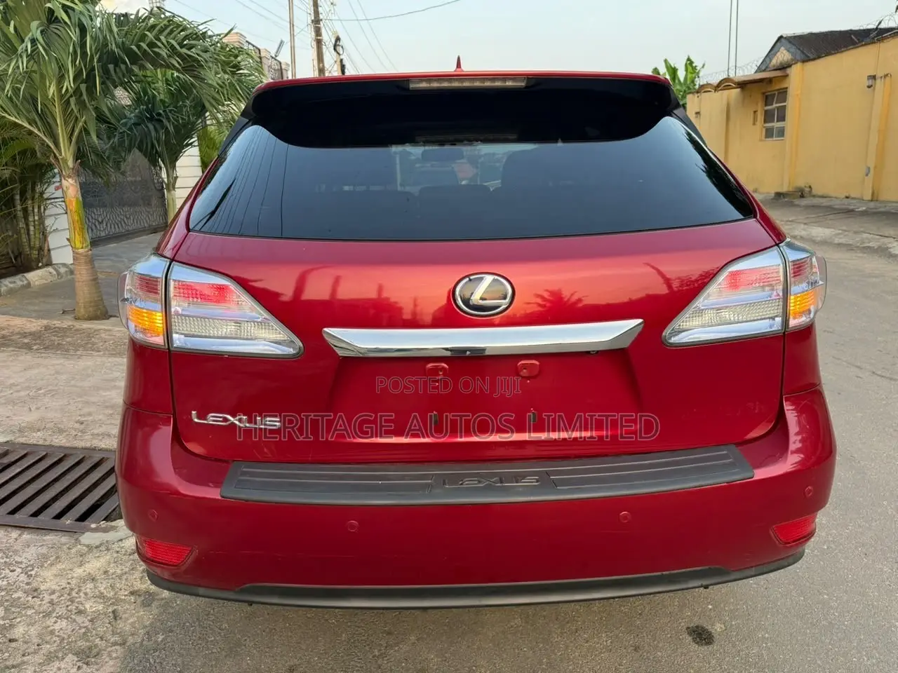 Lexus RX 450h 2010 Burgundy