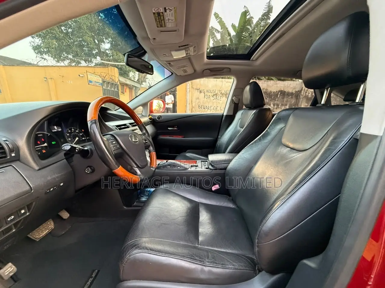 Lexus RX 450h 2010 Burgundy
