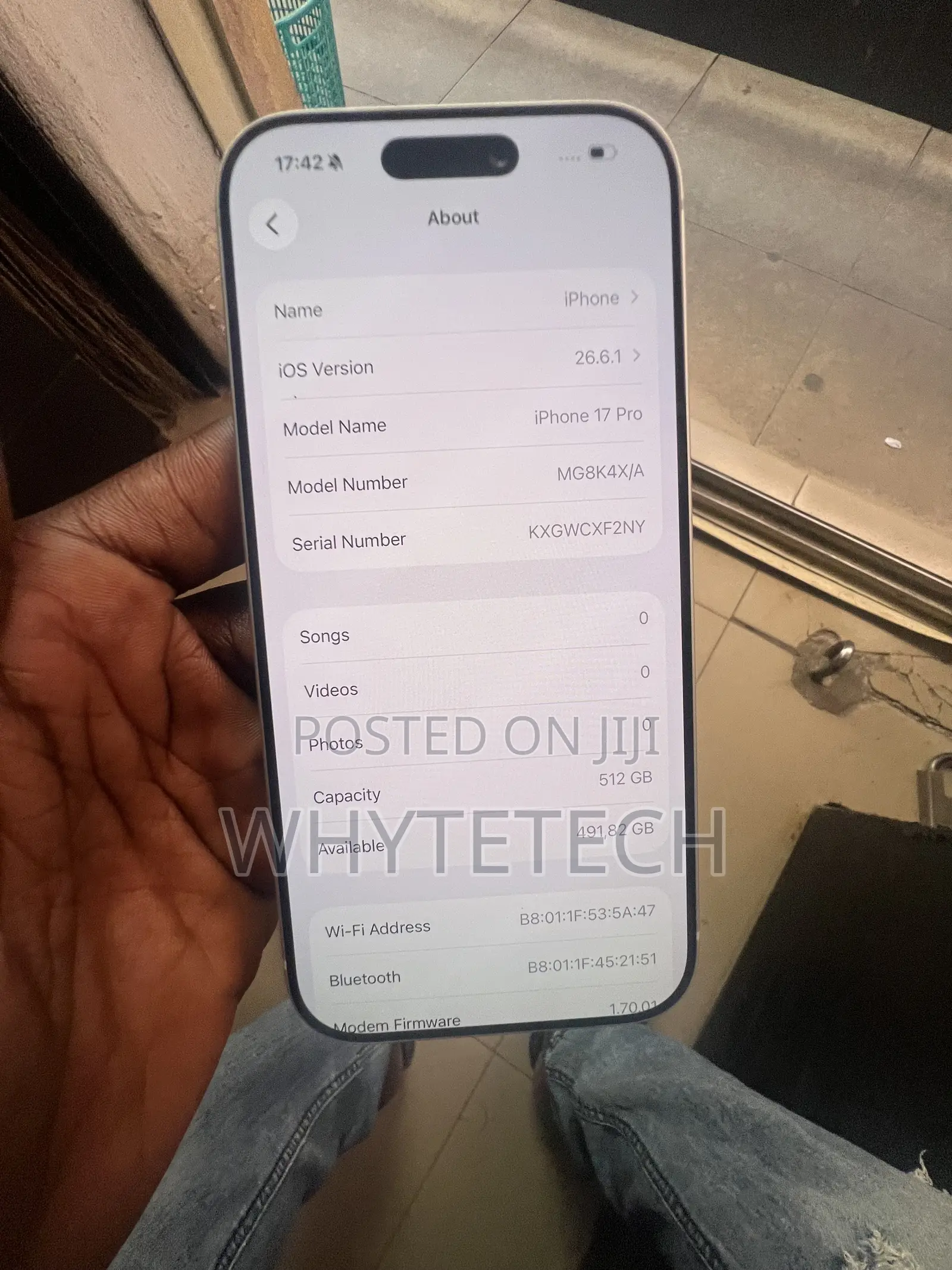 New Apple iPhone 17 Pro 256 GB Silver