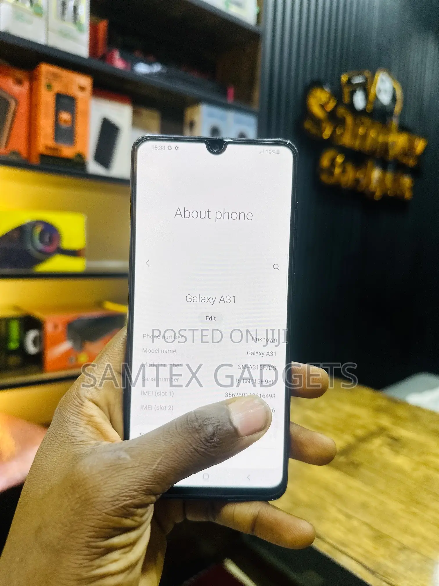 Samsung Galaxy A31 128 GB Black
