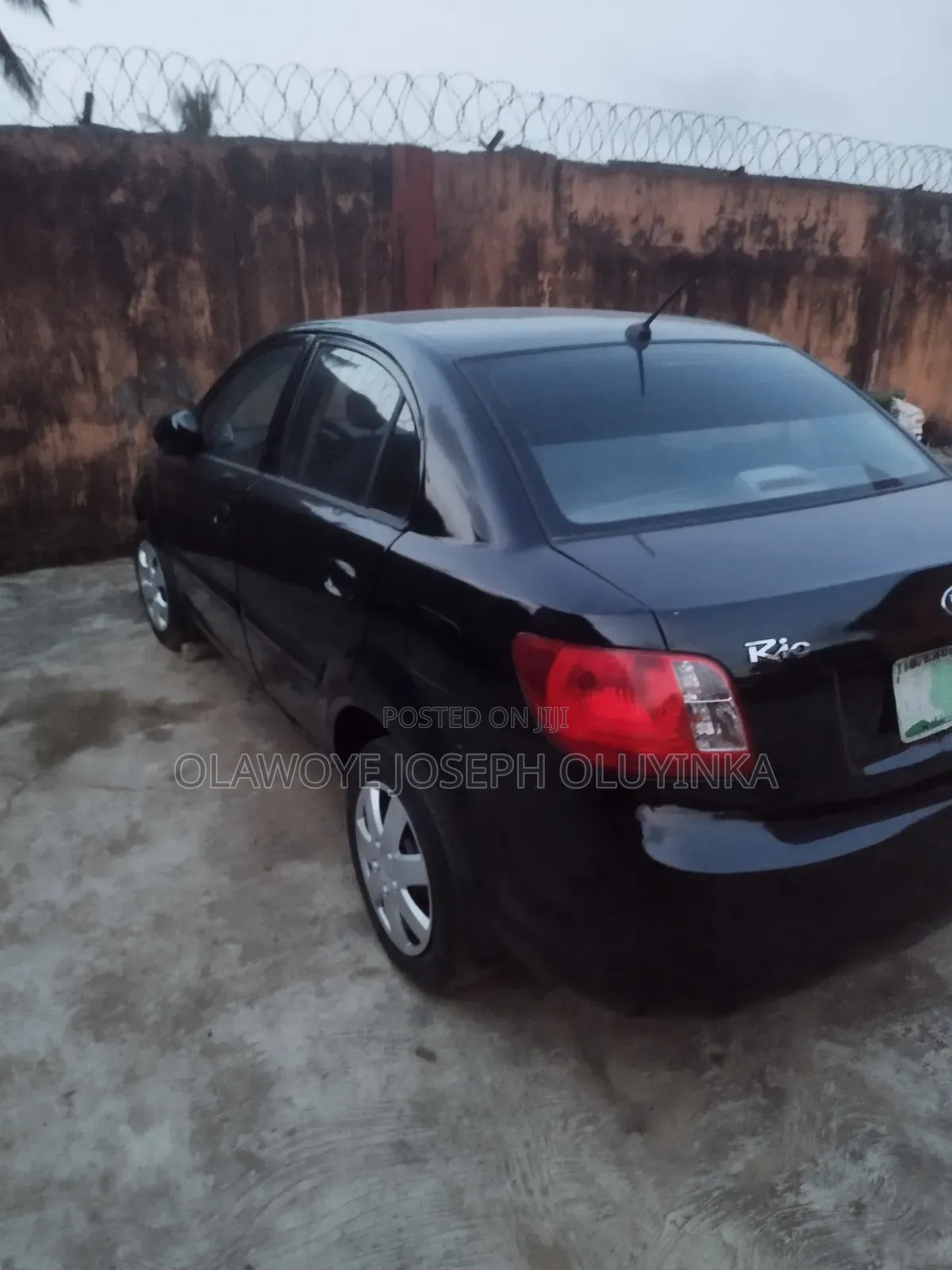Kia Rio LX 4dr Sedan (1.6L 4cyl 6A) 2012 Black