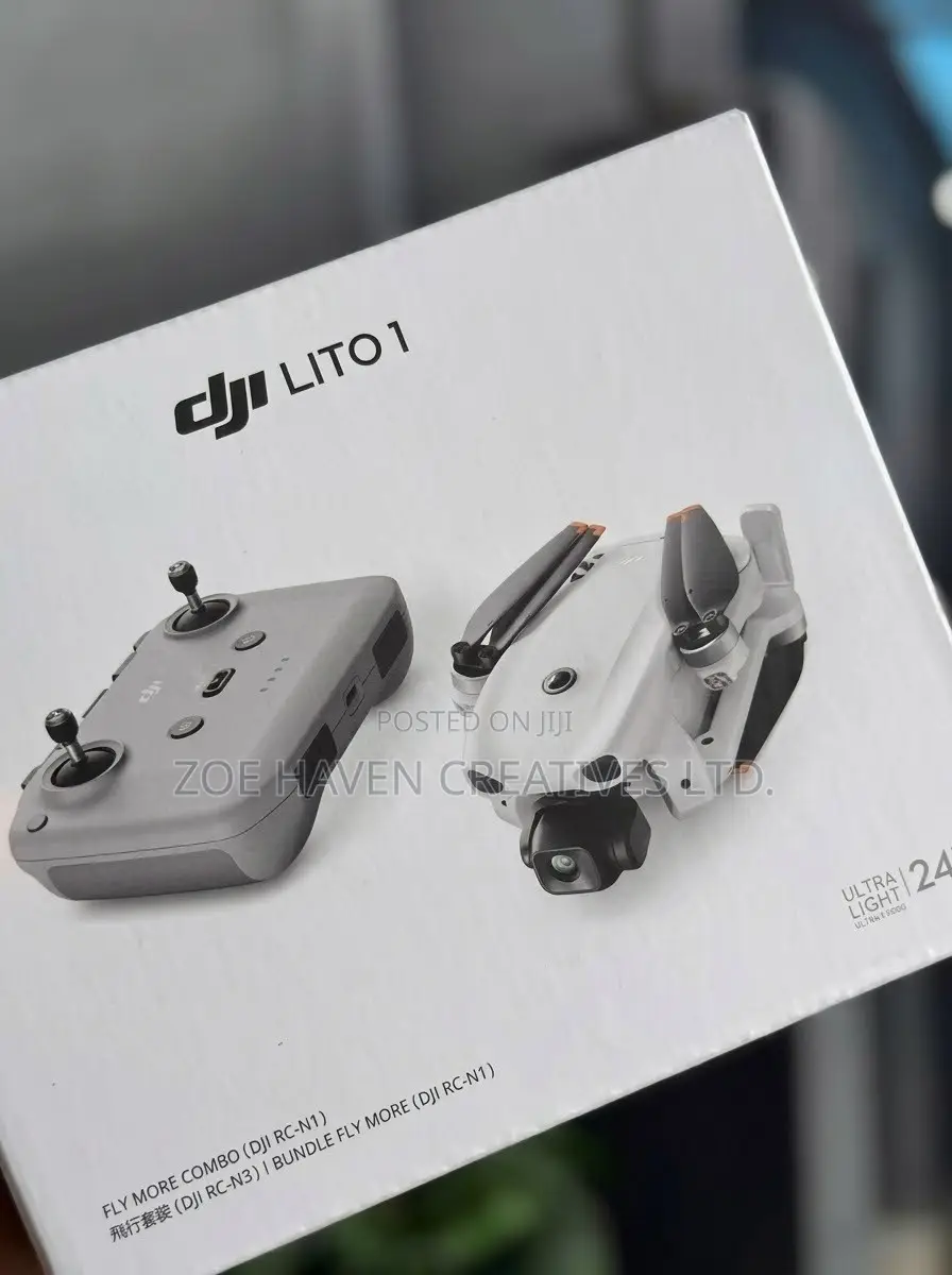 DJI Lito 1 Fly More Combo, 4K Camera,3 Batteries & RC-N3 Controller