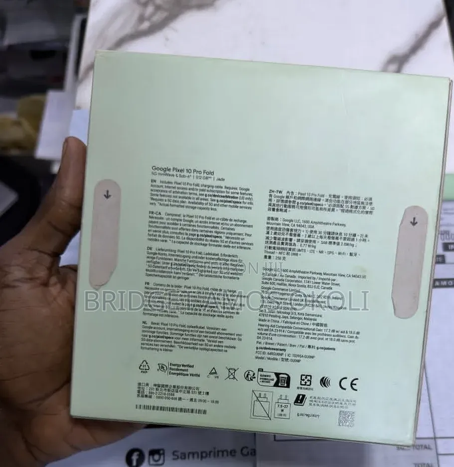 New Google Pixel 10 Pro Fold 512 GB Green