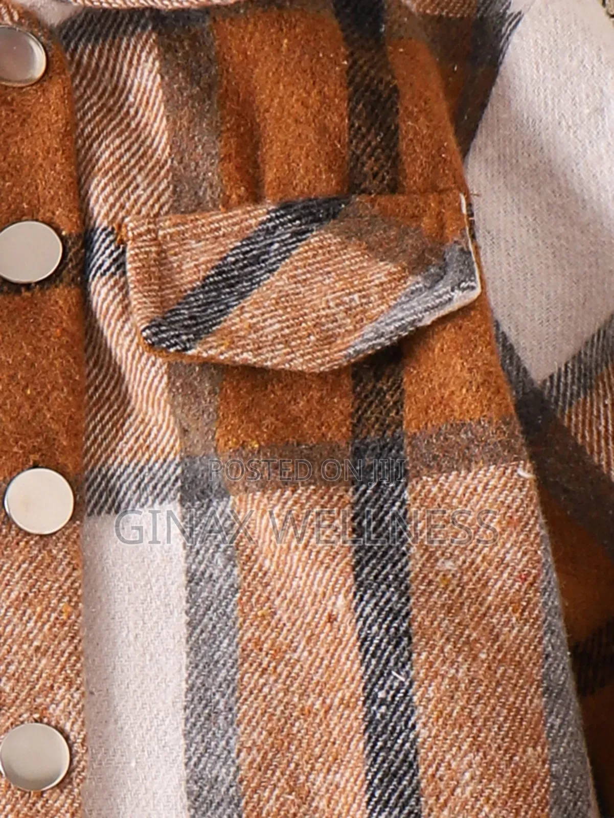 Baby Boys 2-Piece Plaid Shirt and Cargo Jeans Outfit (6–12 Months)