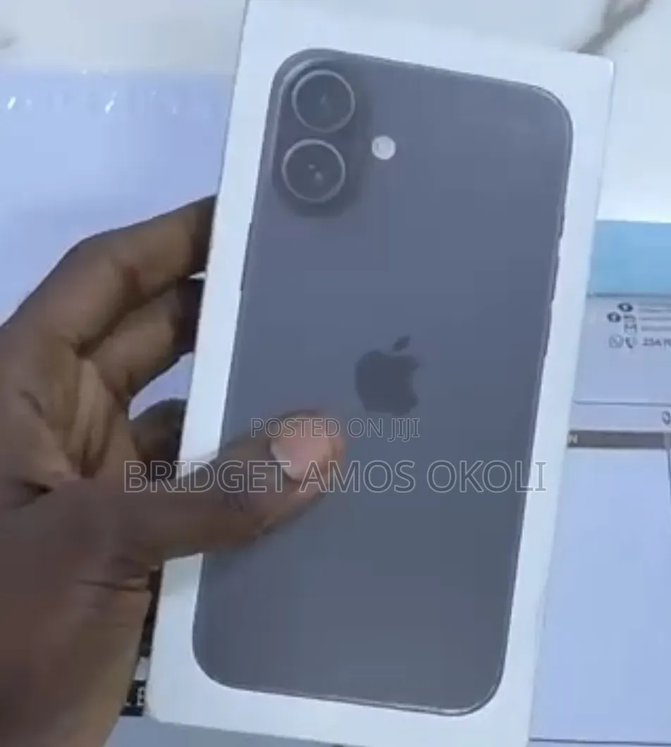 New Apple iPhone 16 Plus 256 GB Black