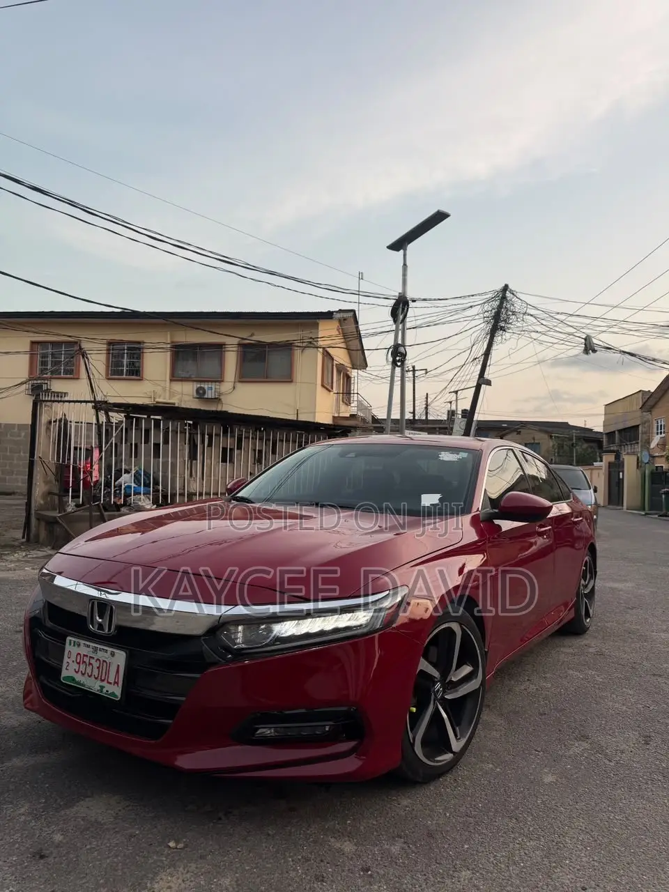 Honda Accord EX-L (1.5L 4cyl Turbo CVT) 2019 Red