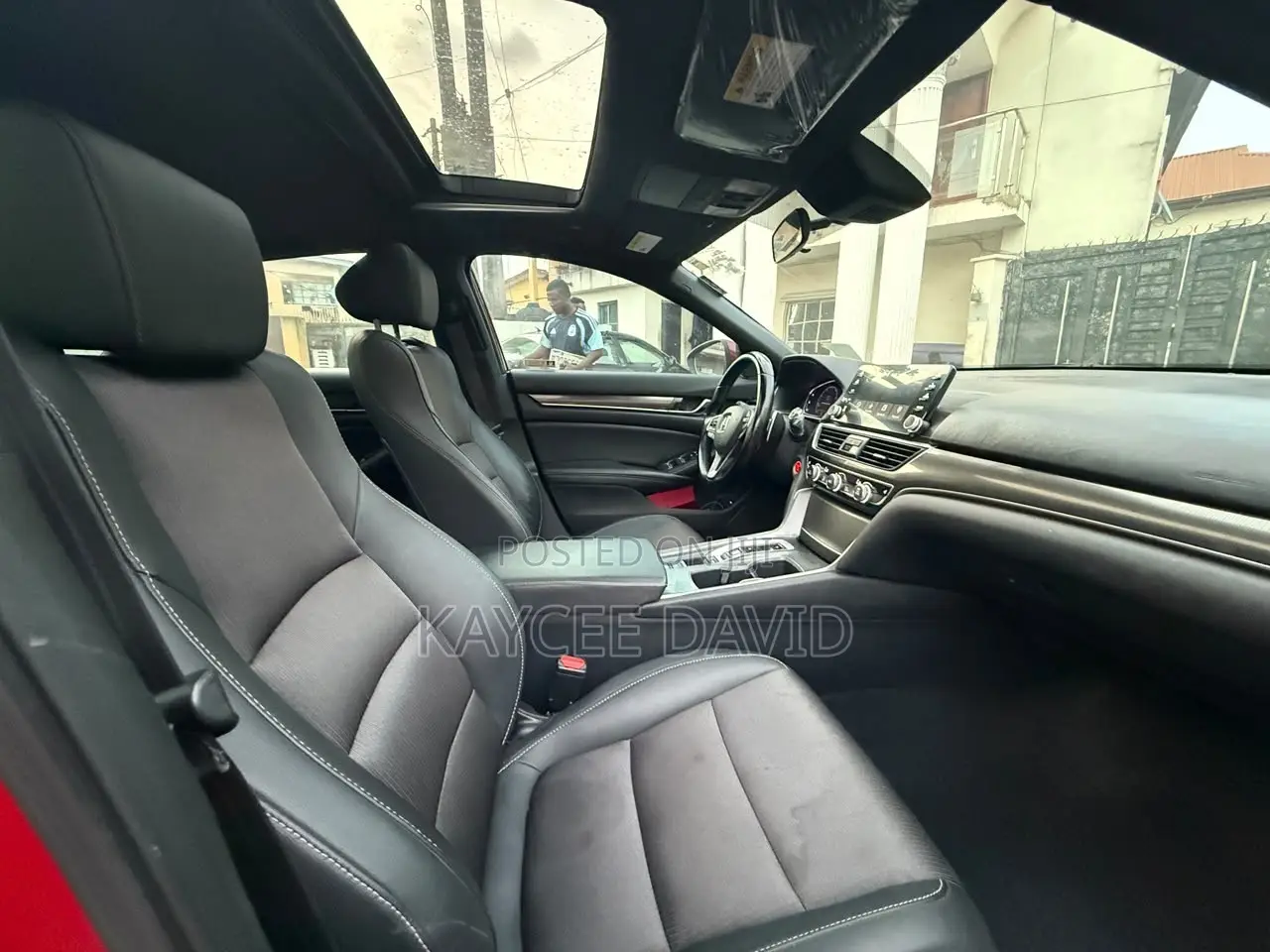 Honda Accord EX-L (1.5L 4cyl Turbo CVT) 2019 Red