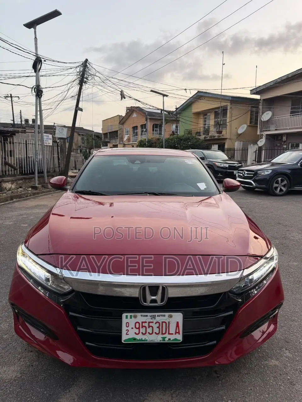 Honda Accord EX-L (1.5L 4cyl Turbo CVT) 2019 Red