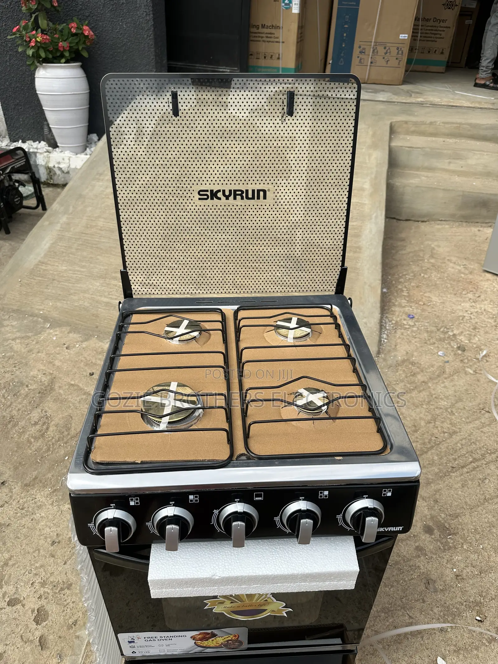 Skyrun Standing Gas Cooker With Baking Oven