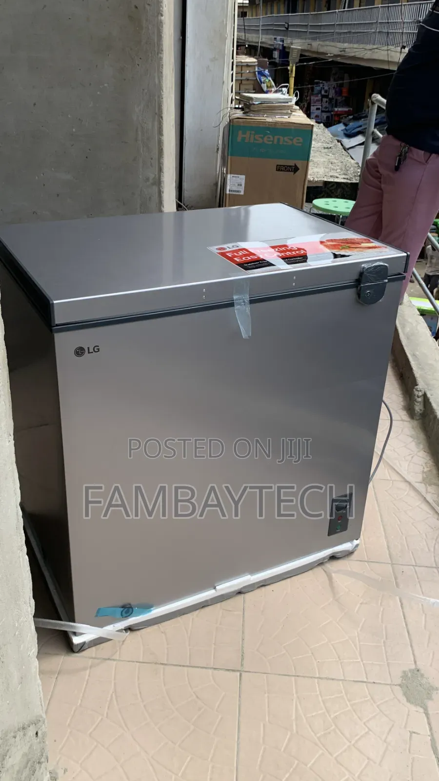 Original LG FRZ250BQCF 194L Deep Freezer