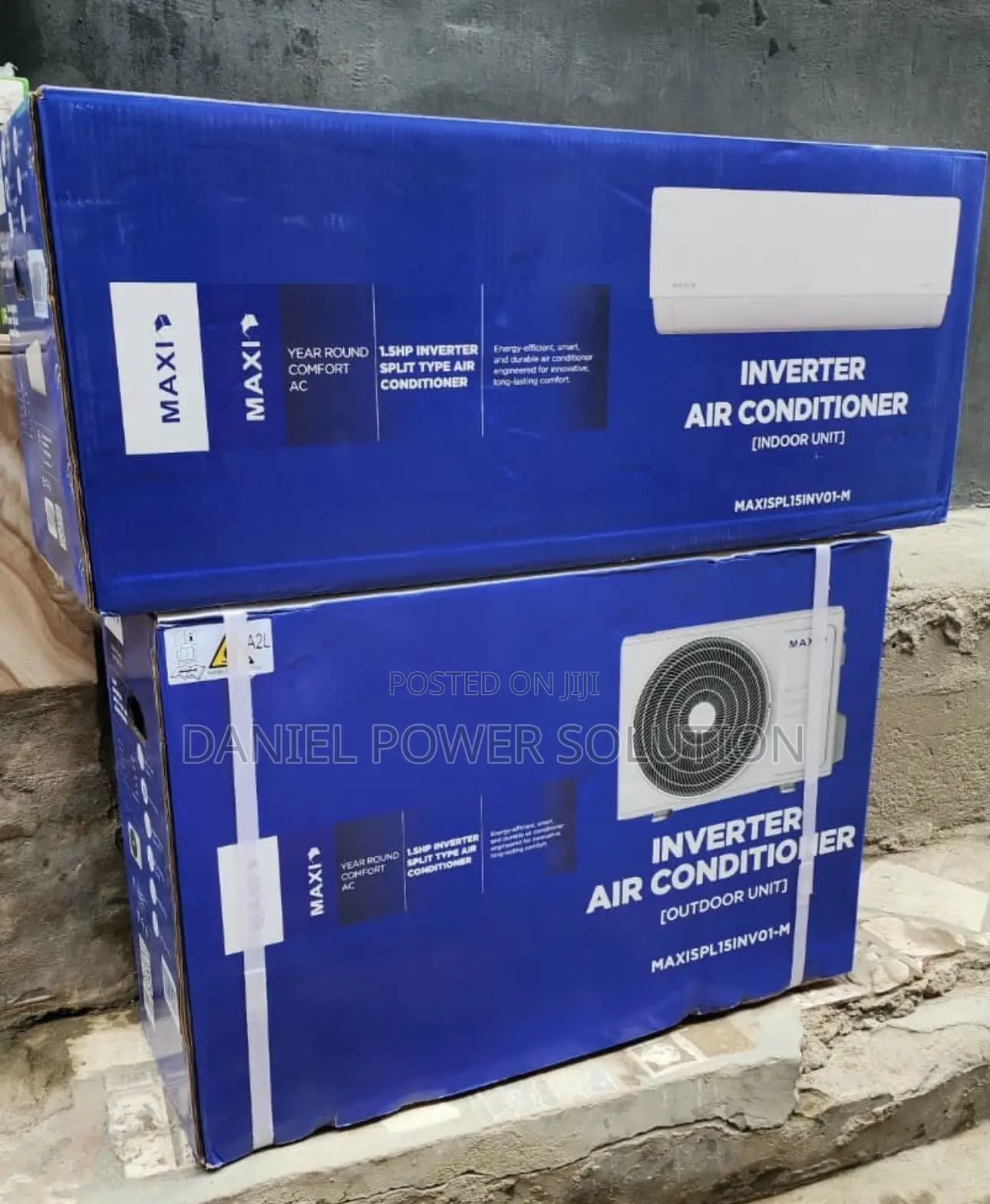Original Maxi 1.5HP Inverter AC | Low Power Consumption, Super Cooling