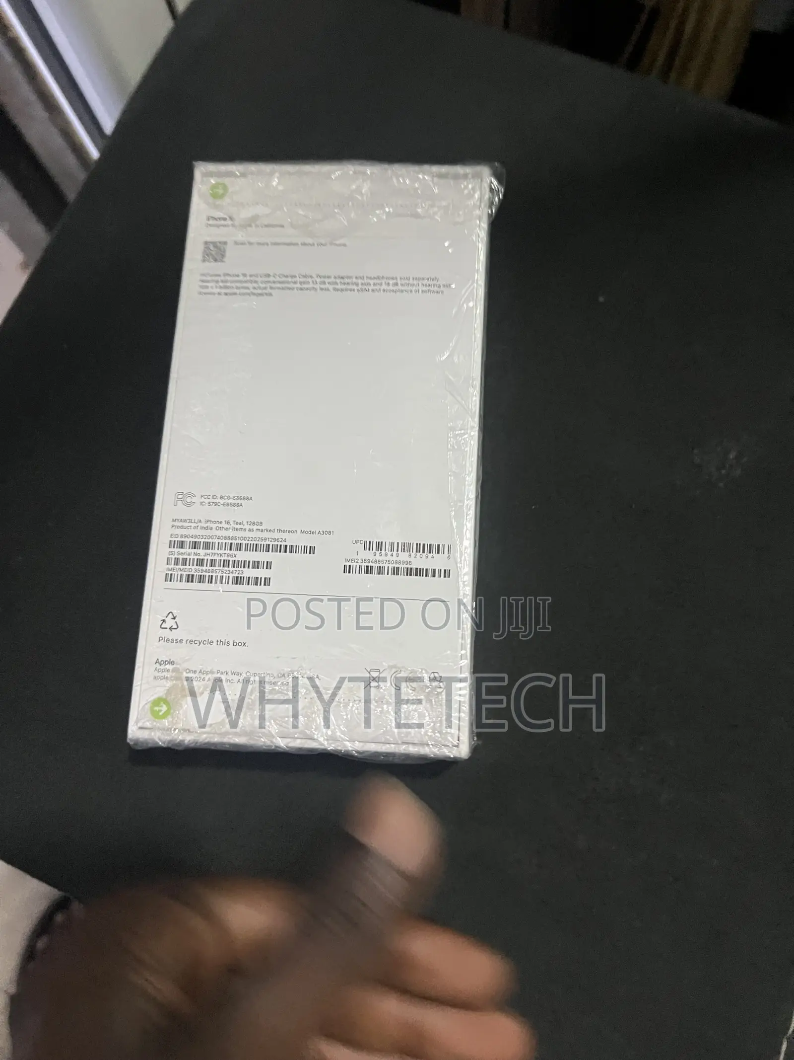 New Apple iPhone 16 128 GB Green