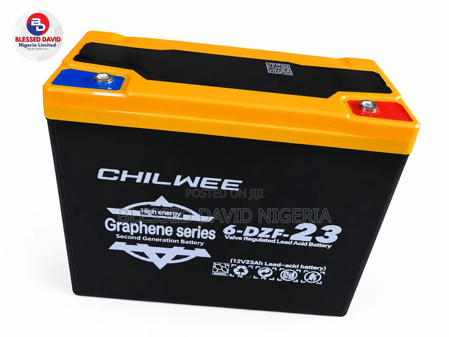 CHILWEE 12V 23Ah Power Bike / Electric Scooter-Trike Battery