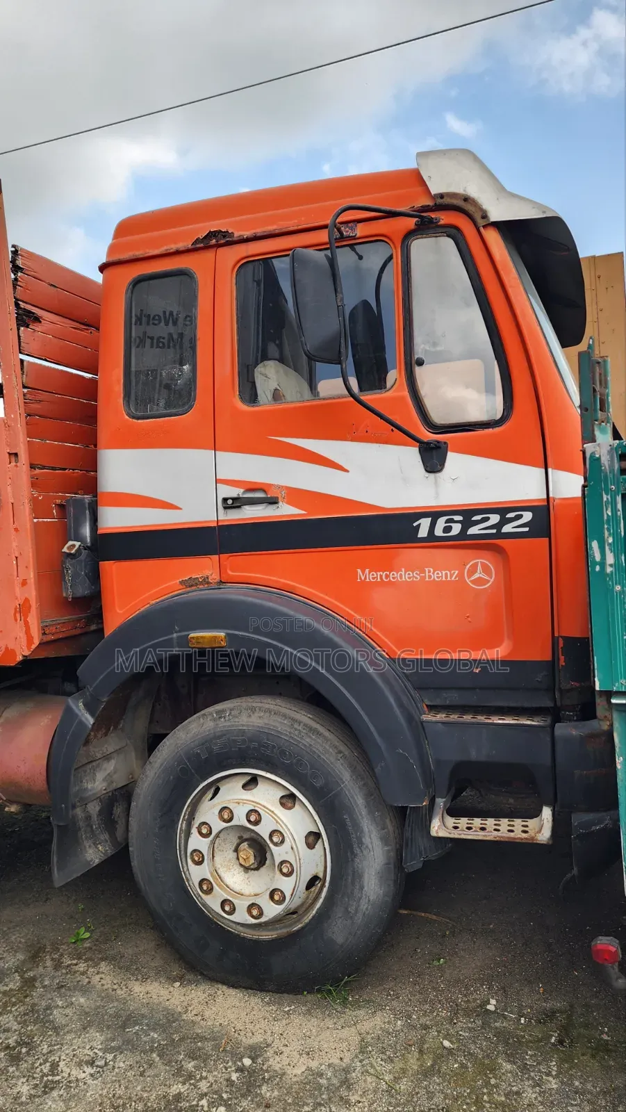 Foreign Used Mercedes Benz 1622 Truck