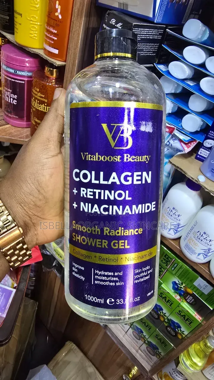 Vitaboost Beauty Collagen Retinol Niancinamide Shower Gel