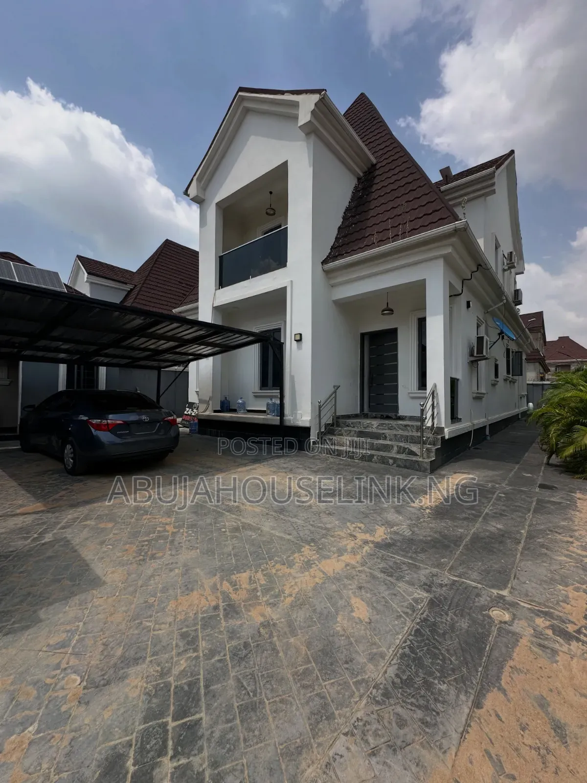 Furnished 4bdrm Duplex in Lugbe Airport Road, FHA for sale