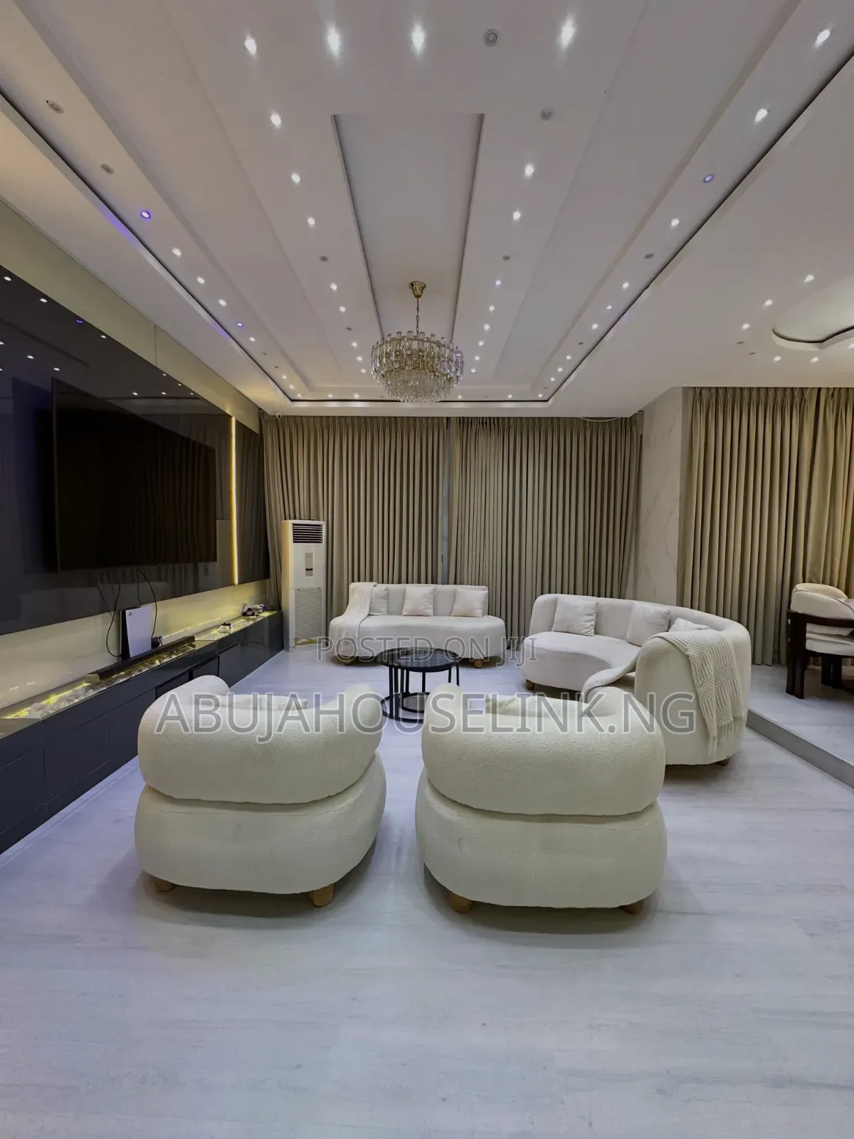 Furnished 4bdrm Duplex in Lugbe Airport Road, FHA for sale