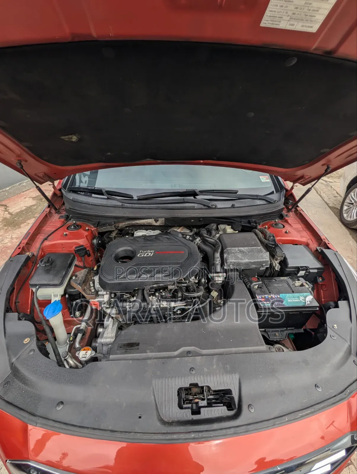 Hyundai Sonata 2015 Orange