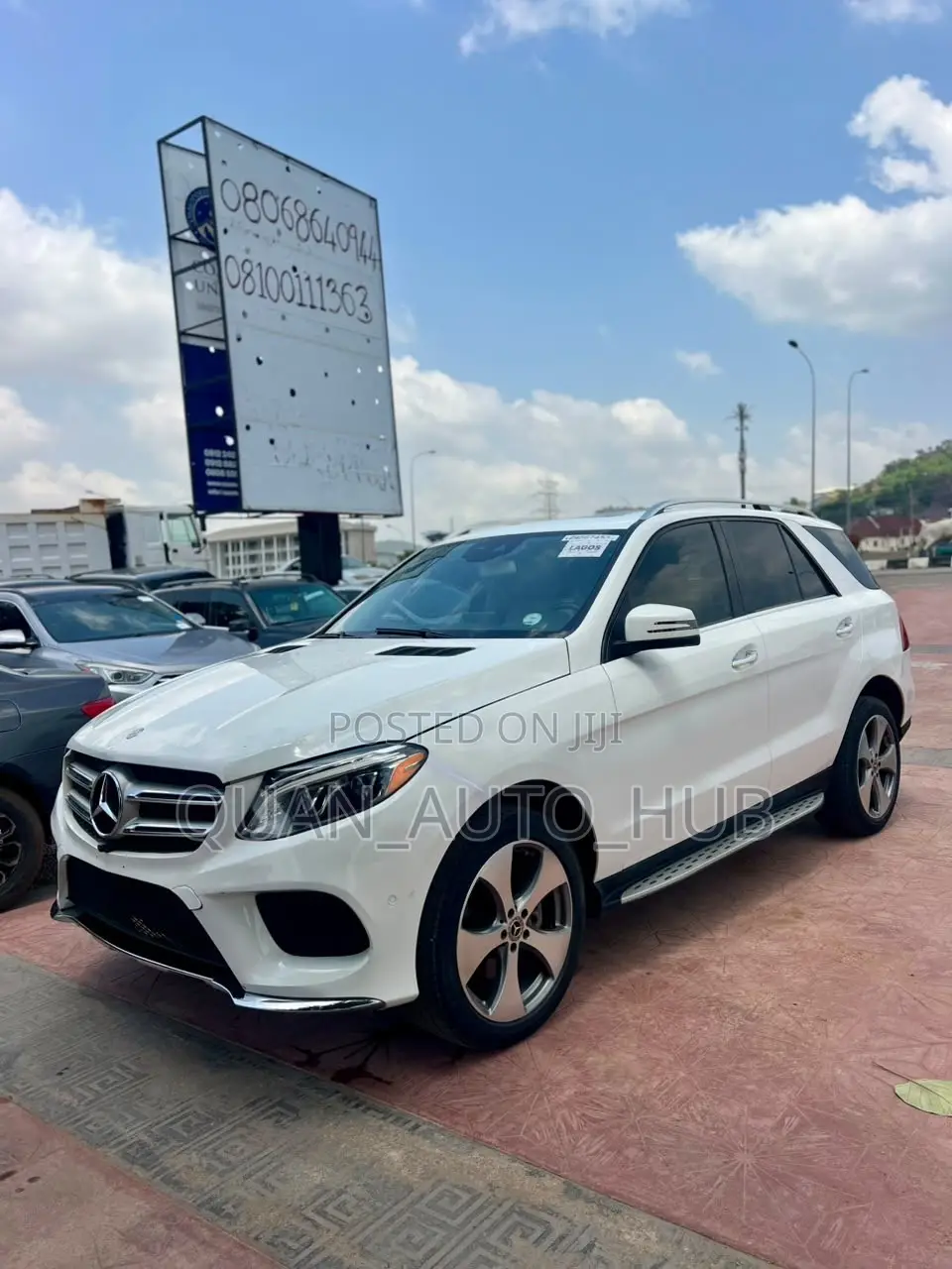 Mercedes-Benz GLE-Class GLE 350d 4MATIC 2017 White